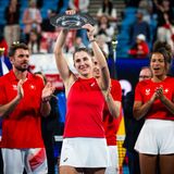 Belinda Bencic trofeo MVP United Cup 2026