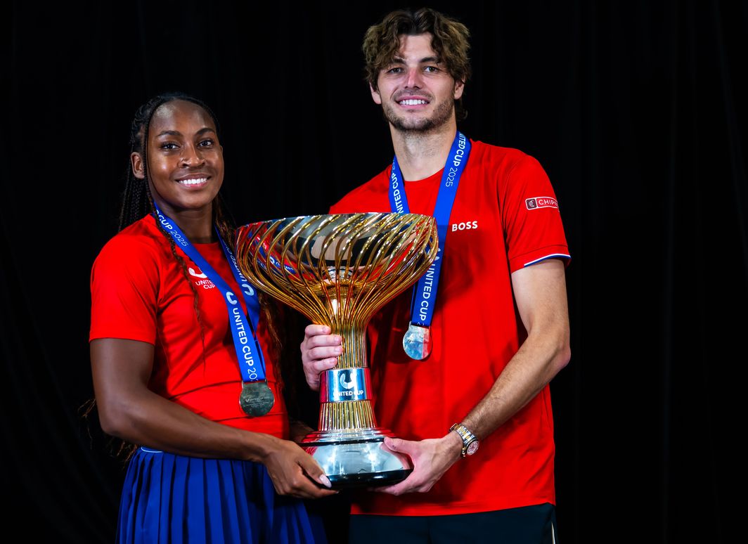 Coco Gauff Taylor Fritz United Cup 2025