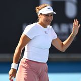 Tatjana Maria, 2026 Hobart R1 (Getty)