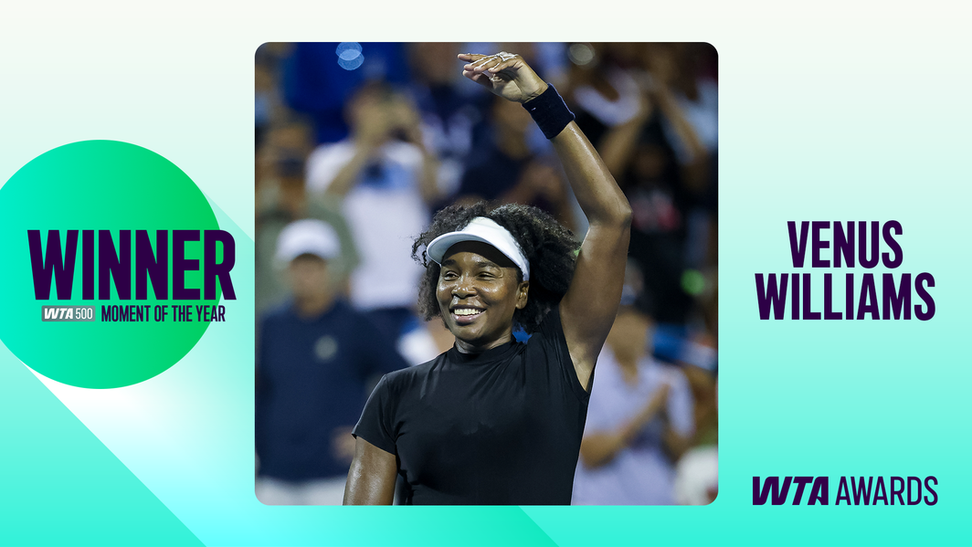 WTA 500 Moment of the Year - Venus Williams